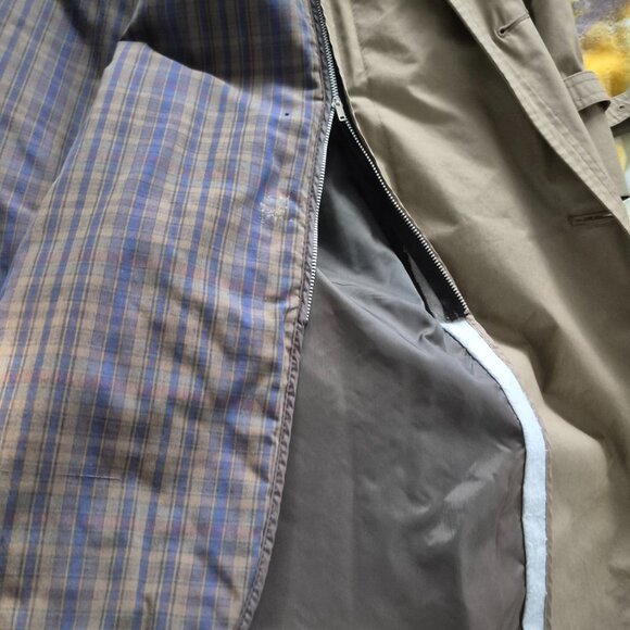 London Fog Women's Long Trench Coat With Belt - Picture 10 of 10